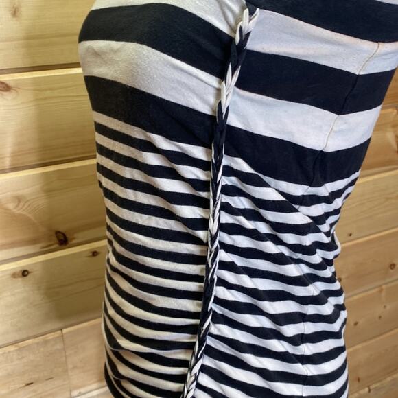 Free People Striped Strapless Ruched Tank Top Size Small - Picture 3 of 11